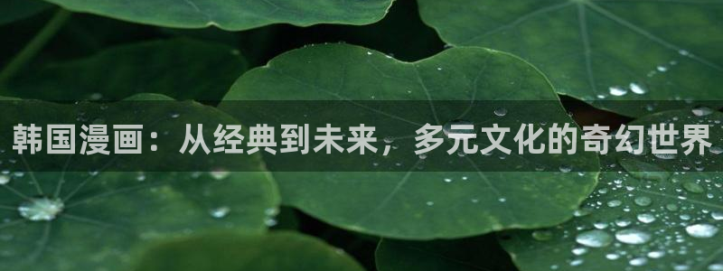 腐漫画cc漫画：韩国漫画：从经典到未来，多元文化的奇幻世界