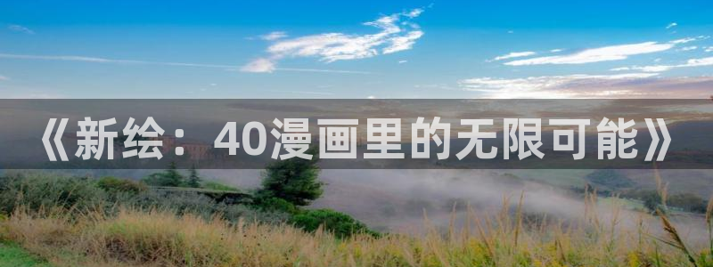 真人腐漫画：《新绘：40漫画里的无限可能》