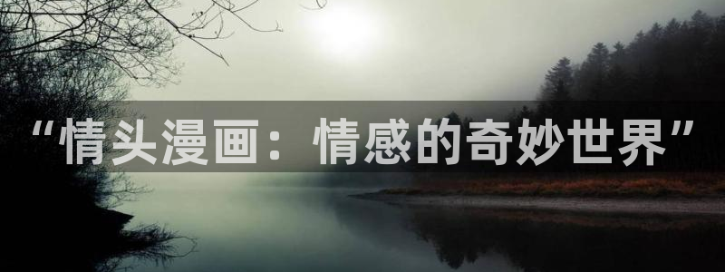 gay腐漫：“情头漫画：情感的奇妙世界”